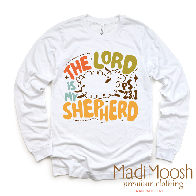 The Lord Is My Shepherd Christian Shirt - Christian Tee