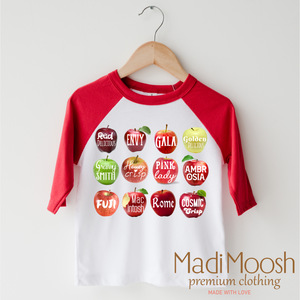 Apple Picking Crew Shirt - Types Of Apples Tee