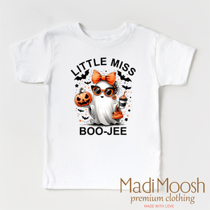 Little Miss Boo-Jee Halloween Shirt - Halloween Tee