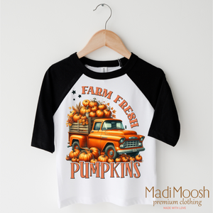 Farm Fresh Pumpkins Fall Shirt - Autumn Tee