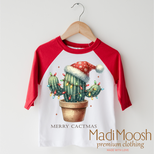 Merry Cactmas Cactus Shirt - Christmas Tee