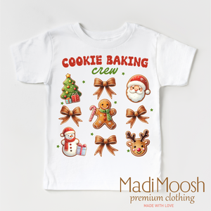 Christmas Cookie Baking Crew Shirt - Christmas Tee