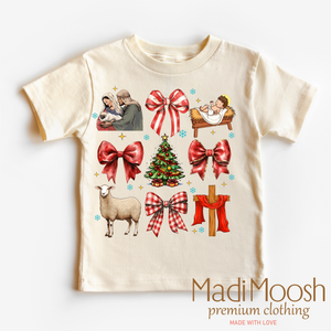 Nativity Scene Christmas Jesus Shirt  - Christmas Tee