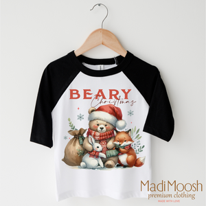 Beary Christmas Woodlands Shirt  - Christmas Tee