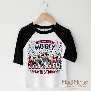 We Wish You A Mooey Christmas Shirt  - Country Christmas Tee