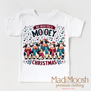 We Wish You A Mooey Christmas Shirt  - Country Christmas Tee