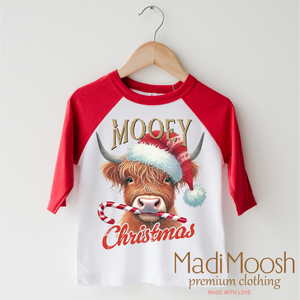 Mooey Christmas Highland Cow Shirt  - Country Christmas Tee