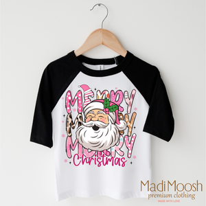 Merry Merry Merry Christmas Shirt - Christmas Tee