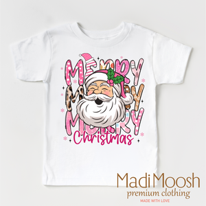 Merry Merry Merry Christmas Shirt - Christmas Tee