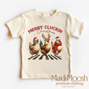 Merry Cluckin Christmas Shirt - Country Chicken Christmas Tee