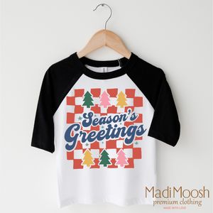 Boho Season's Greetings Christmas Shirt - Boho Christmas Tee