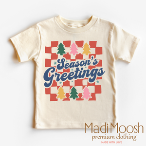 Boho Season's Greetings Christmas Shirt - Boho Christmas Tee