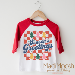 Boho Season's Greetings Christmas Shirt - Boho Christmas Tee