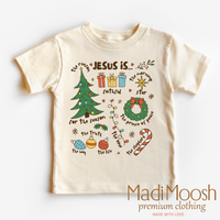 Jesus Is Christmas Natural kids T-shirt