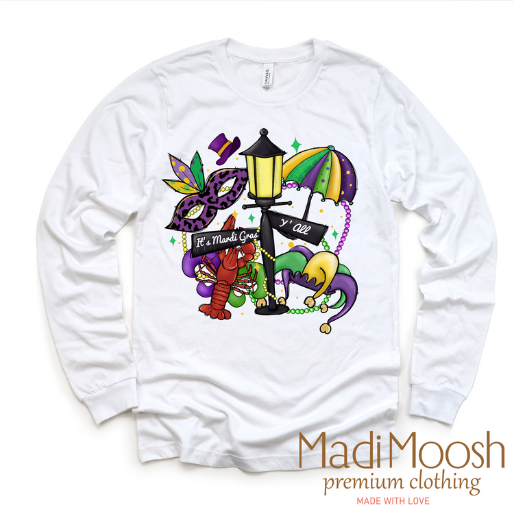 It's Mardi Gras Yall  Shirt - Mardi Gras Tee