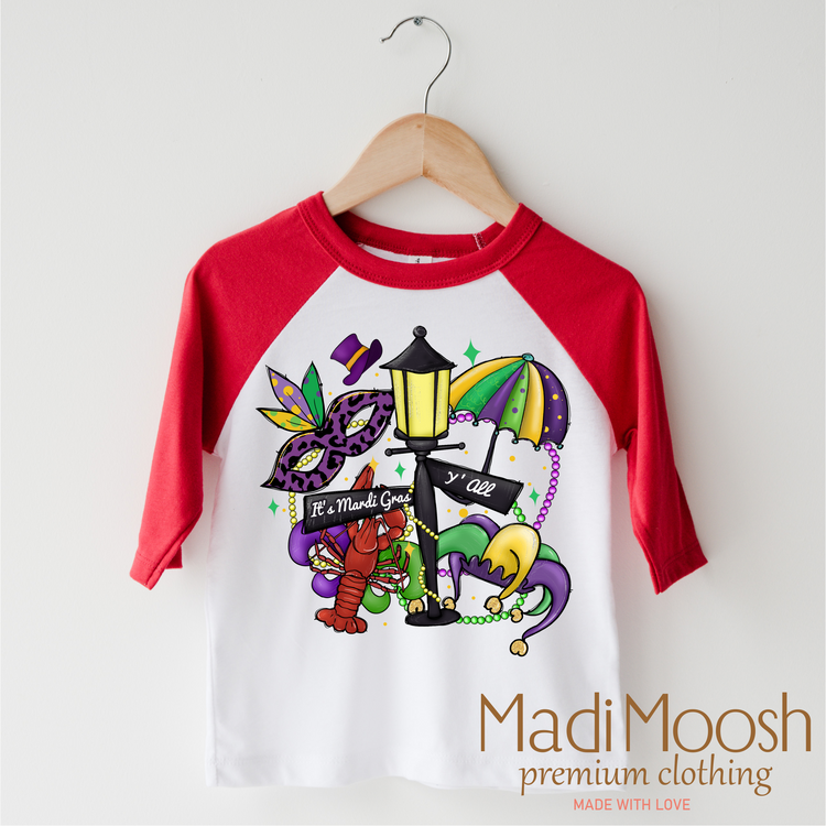 It's Mardi Gras Yall  Shirt - Mardi Gras Tee