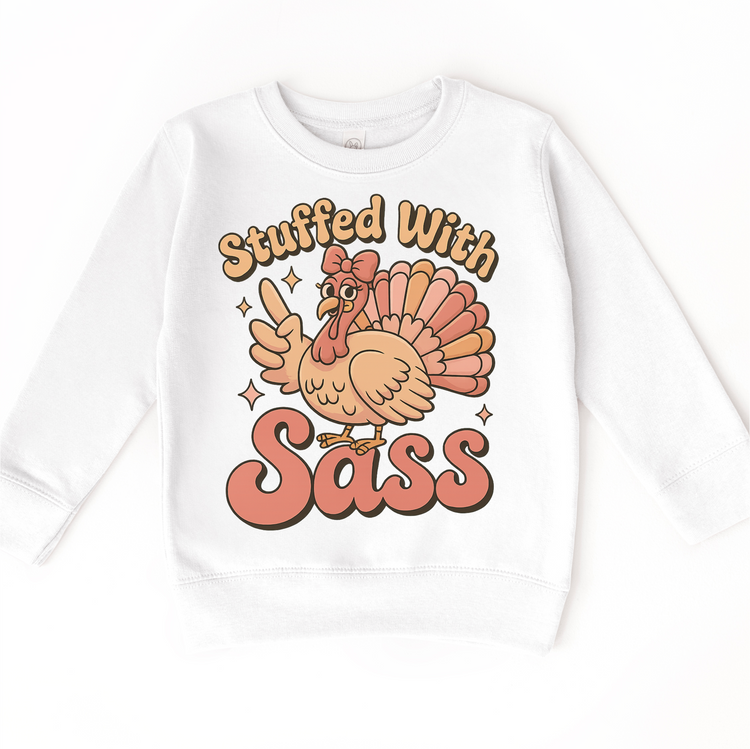 Stuffed With Sass Thanksgiving T-Shirt - Turkey Tee