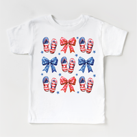 Flip Flops And Bows 4th Of July, Independence Day graphic T-shirt by Madi Moosh