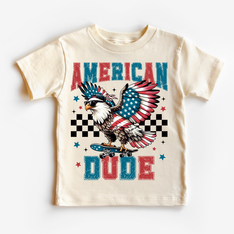 American Dude Bold Eagle 4th Of July Shirt - Independence Day Tee