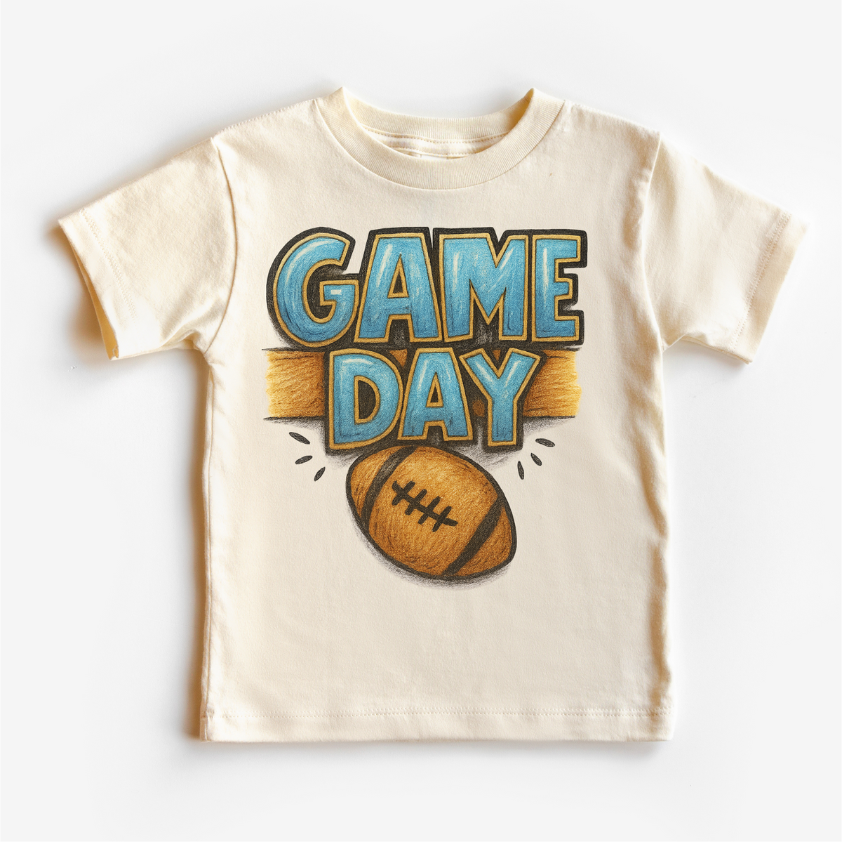 Game Day Football Season, MU94 graphic T-shirt by Madi Moosh