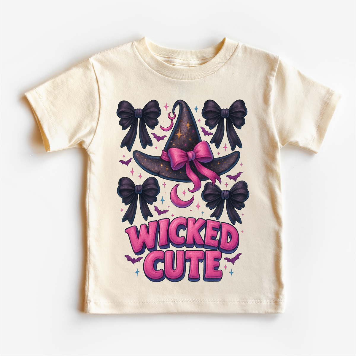 Wicked Cute Witch, Halloween MZ17 graphic T-shirt by Madi Moosh