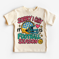 Sorry I Can't It Is Football Season, MZ45 graphic T-shirt by Madi Moosh