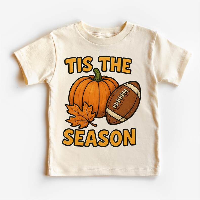 Tis The Season Pumpkin, Fall, Football  Shirt - Thanksgiving Tee