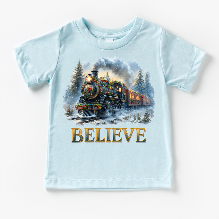Polar Express Christmas Train Sweatshirt - Locomotive Xmas Tee