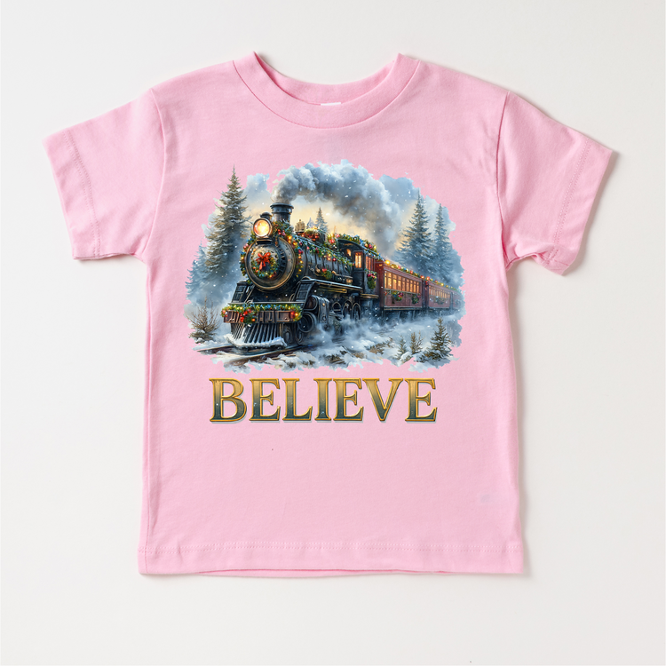 Polar Express Christmas Train Sweatshirt - Locomotive Xmas Tee