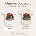 Red Christmas Monster Truck Shirt for Kids – Holiday Gifts baby bodysuit color options