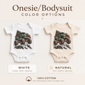 Green Christmas Monster Truck Shirt for Kids – Snowy Tree baby bodysuit color options