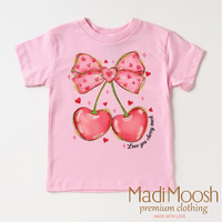 Love You Cherry Much Valentine's Day Shirt by Madi Moosh