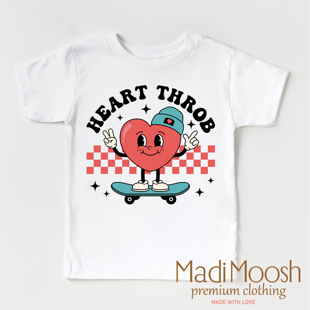 Boys Heart Throb Valentine's Day Shirt -  Valentine's Tee