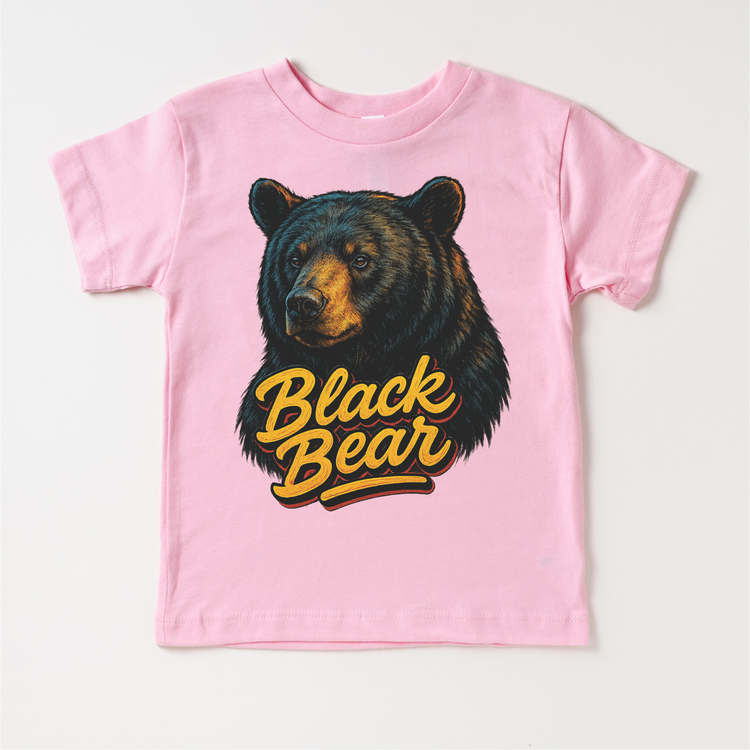 Black Bear Wildlife Shirt - Animal Tee