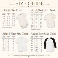 Madi Moosh garment size chart