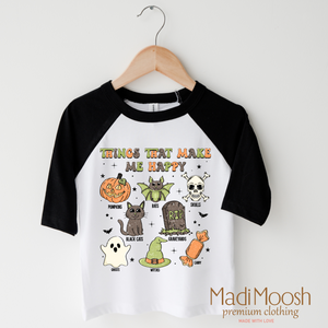 Halloween Things That Make Me Happy Shirt - Halloween Shirt