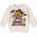Howdy Halloween Western Shirt for Kids natural heather sweatshirt