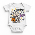 Mummy Boo Halloween Shirt for Kids – white baby bodysuit