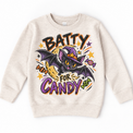 Batty for Candy Halloween Shirt for Kids – natural youth sweatshirt