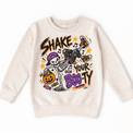 Shake Your Boo-Ty Halloween Shirt for Kids – natural youth sweatshirt