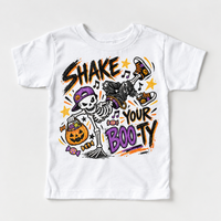 Shake Your Boo-Ty Halloween Shirt for Kids – white short-sleeve youth shirt