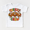 Turkey Crew design on a white tee