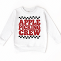 Apple Picking Crew Shirt, Sweatshirt & Bodysuit - White Sweatshirt