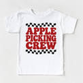 Apple Picking Crew Shirt, Sweatshirt & Bodysuit - White Short Sleeve Tee