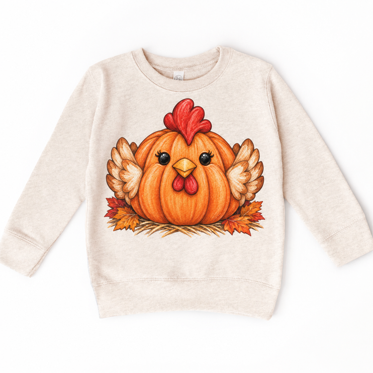Pumpkin Chicken Shirt, Sweatshirt & Bodysuit - Natural Heather Sweatshirt