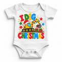 I Dig Christmas design on a white bodysuit