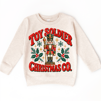 Toy Soldier Christmas Co. Nutcracker Natural sweatshirt
